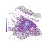 Shanghai taxi's od data analysis